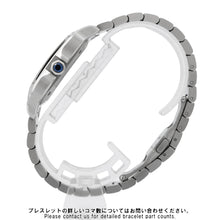 将图像加载到图库查看器中，CARTIER Santos de Cartier MM W35.1mm Stainless Steel Silver DialWSSA0029
