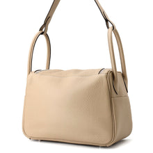 将图像加载到图库查看器中，HERMES ★Lindy Trench/Etoupe Taurillon Clemence Size 26
