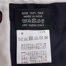 将图像加载到图库查看器中，HERMES Stole Brandenburg cylindrical White/Black/Red Silk 100%
