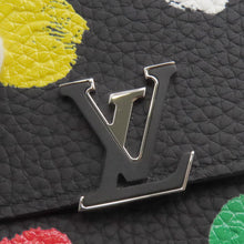 Load image into Gallery viewer, LOUIS VUITTON LV X YK Portefeuille Capucines Compact Noir/MulticolorM81963 Taurillon Leather
