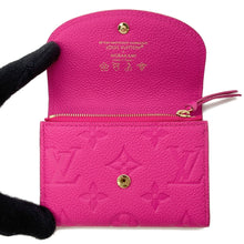 Load image into Gallery viewer, LOUIS VUITTON LV × TM Rosalie Coin Purse Cute PinkM14086 Monogram Empreinte Leather

