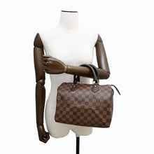 Load image into Gallery viewer, LOUIS VUITTON Speedy RedN41365 Damier Ebene Canvas Size 25
