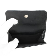 将图像加载到图库查看器中，CHANEL Matelasse Tri-fold Wallet BlackAP3518 Caviar Leather
