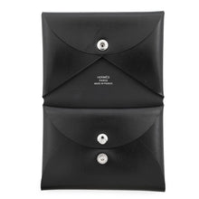 Load image into Gallery viewer, HERMES Calvi Duo Black Box Calf Leather
