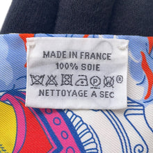 Load image into Gallery viewer, HERMES Twilly my clouds Sur Mon Nuage Fuchsia/Blue/Multicolor Silk100%
