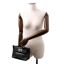 将图像加载到图库查看器中，HERMES 24/24 Sac Van Quatre Black Volupt Swift Leather Size Mini
