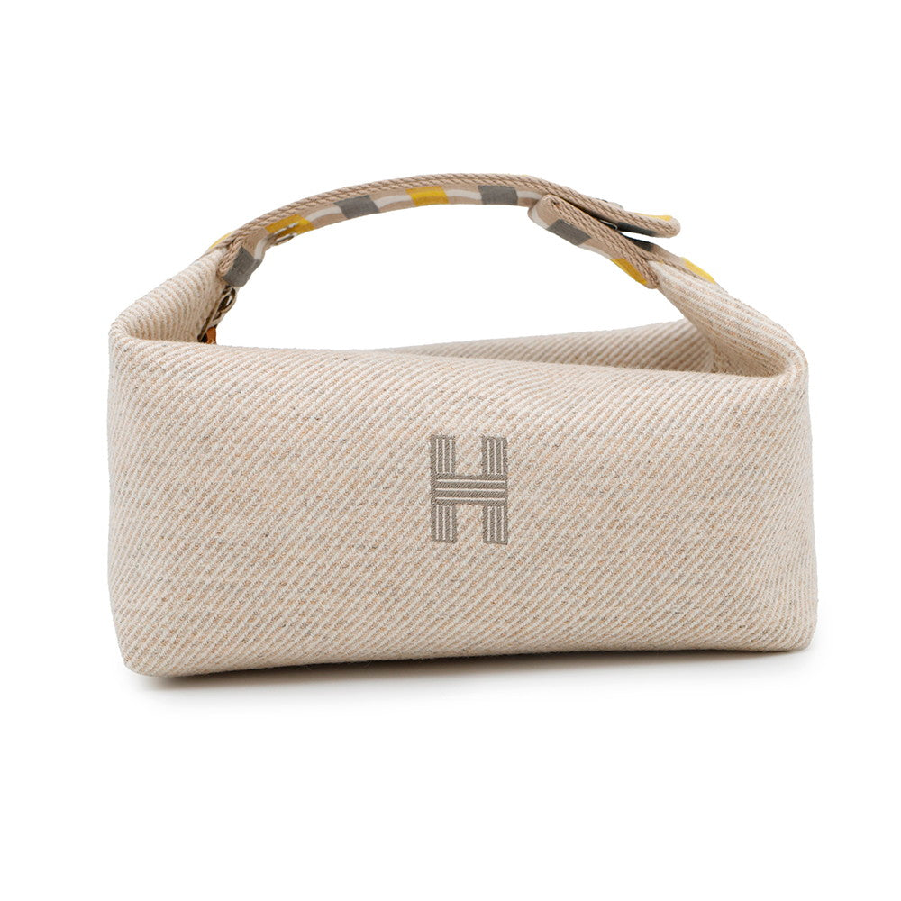 HERMES Bride a Black O Kare Sage Canvas Size PM