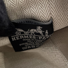 将图像加载到图库查看器中，HERMES Bride a Black O Kare Sage Canvas Size PM
