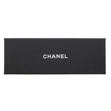 Load image into Gallery viewer, CHANEL Chanel logo scarf Black/Gray Silk100%
