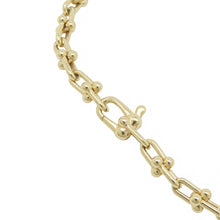 将图像加载到图库查看器中，TIFFANY&amp;Co. Hardware Microlink Bracelet60416923 18K Yellow Gold
