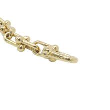 将图像加载到图库查看器中，TIFFANY&amp;Co. Hardware Microlink Bracelet60416923 18K Yellow Gold
