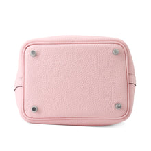 将图像加载到图库查看器中，HERMES Picotin Lock Rose Sakura Taurillon Clemence Size PM
