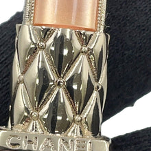 Load image into Gallery viewer, CHANEL Lipstick Brooch Black/PinkAB7677 Metal Rhinestone
