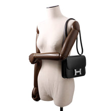 将图像加载到图库查看器中，HERMES Constance3 Miroir Black Box Calf Leather Size Mini

