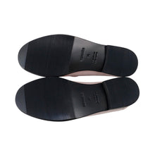 将图像加载到图库查看器中，HERMES Mocassins d&#39;Estaing Pink suede Size 36
