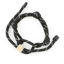 将图像加载到图库查看器中，MIUMIU Code Bracelet Black5IB538 Silk100%
