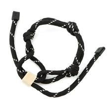 将图像加载到图库查看器中，MIUMIU Code Bracelet Black5IB538 Silk100%
