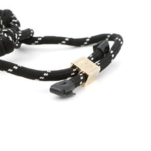 将图像加载到图库查看器中，MIUMIU Code Bracelet Black5IB538 Silk100%
