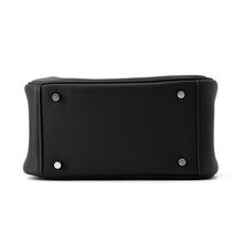将图像加载到图库查看器中，HERMES Lindy Black Swift Leather Size Mini
