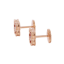 将图像加载到图库查看器中，Van Cleef &amp; Arpels Sweet Alhambra EarringsVCARN6BO00 18K Pink Gold
