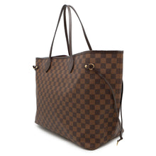将图像加载到图库查看器中，LOUIS VUITTON Neverfull RedN41357 Damier Ebene Canvas Size GM
