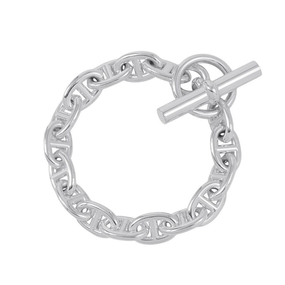 HERMES Chaine d'Ancre Bracelet 16 frames Size PM SV925