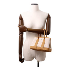Load image into Gallery viewer, HERMES Neo Garden Ecru/Natural Sable Toile H Negonda Leather Size 23
