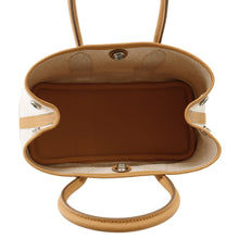 Load image into Gallery viewer, HERMES Neo Garden Ecru/Natural Sable Toile H Negonda Leather Size 23
