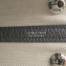 将图像加载到图库查看器中，HERMES Neo Garden Ardoise Negonda Leather Size 23
