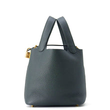 Load image into Gallery viewer, HERMES Picotin Lock Vert Mangrove Taurillon Clemence Size PM
