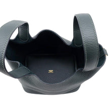 将图像加载到图库查看器中，HERMES Picotin Lock Vert Mangrove Taurillon Clemence Size PM
