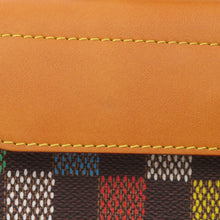 Load image into Gallery viewer, LOUIS VUITTON Steamer EastWest Wearable Wallet Brown/MulticolorN00187 LV Birds Damier Ebene Canvas
