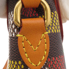 Load image into Gallery viewer, LOUIS VUITTON Steamer EastWest Wearable Wallet Brown/MulticolorN00187 LV Birds Damier Ebene Canvas
