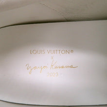 Load image into Gallery viewer, LOUIS VUITTON Yayoi Kusama Collaboration Time Out Sneakers Pumpkin Brown Monogram Size 35 1/2
