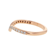 Load image into Gallery viewer, TIFFANY&amp;Co. Soleste V Earring Size Approximately No. 9 18K Pink Gold
