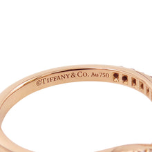 Load image into Gallery viewer, TIFFANY&amp;Co. Soleste V Earring Size Approximately No. 9 18K Pink Gold
