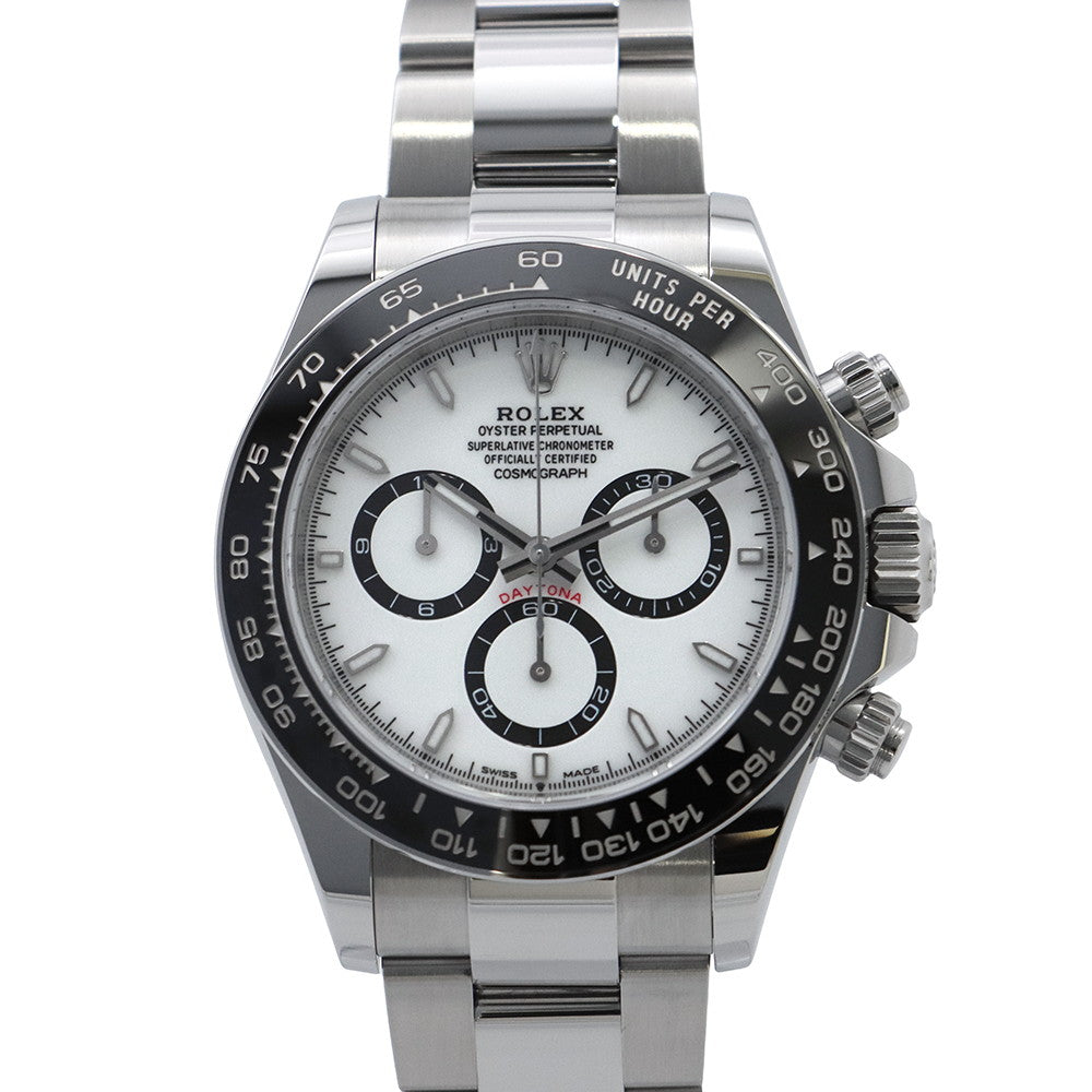ROLEX Cosmograph Daytona W40mm Stainless Steel White Dial126500LN