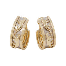 Load image into Gallery viewer, CARTIER Mahango Earring K18YG K18WG

