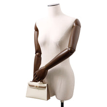 Load image into Gallery viewer, HERMES Mini Kelly 2 SPO Nata / Etoupe Chevre Myzore Goatskin
