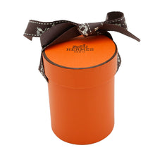 将图像加载到图库查看器中，HERMES Twilly Saddler&#39;s Bouquet White/Black/Caramel Silk100%
