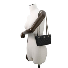 将图像加载到图库查看器中，CHANEL Timeless Classics Line ChainClutch Bag BlackAP4423 Caviar Leather
