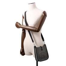 Load image into Gallery viewer, HERMES Evelyne Black/Grimoire Felt Swift Leather Size TPM
