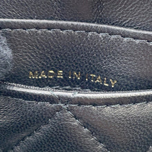 Load image into Gallery viewer, CHANEL ★Matelasse CC Logo Chain strap Card Case BlackA01745 Lambskin
