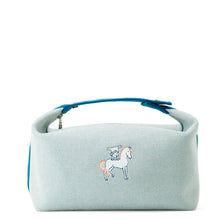 将图像加载到图库查看器中，HERMES Brid A Black Cabriole Brunatier Canvas Size GM
