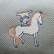 将图像加载到图库查看器中，HERMES Brid A Black Cabriole Brunatier Canvas Size GM
