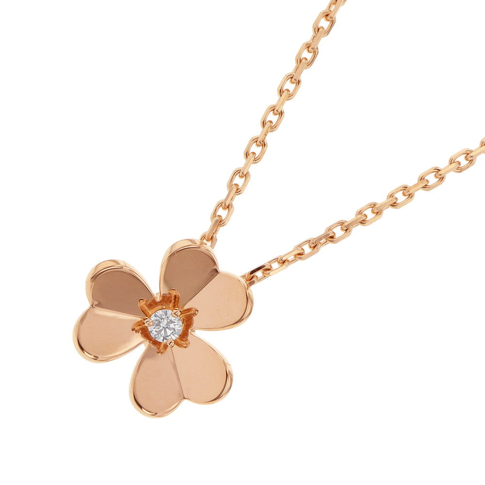 Van Cleef & Arpels Frivole Pendant Small model Size SmallVCARPFBM00 18K Pink Gold