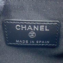 Load image into Gallery viewer, CHANEL Matelasse Star CC Logo Zip Pouch Coin Purse BlackAP4811 Soft Caviar Leather/Rhinestone

