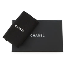 Load image into Gallery viewer, CHANEL Matelasse Star CC Logo Zip Pouch Coin Purse BlackAP4811 Soft Caviar Leather/Rhinestone
