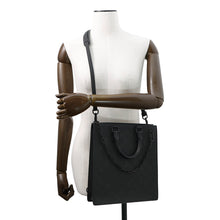 Load image into Gallery viewer, LOUIS VUITTON Sac Plat Messenger NoirM55924 Monogram・Taurillon
