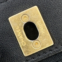 Load image into Gallery viewer, CHANEL Pearl Handle Chain Wallet BlackAP2272 Lambskin/Faux Pearl
